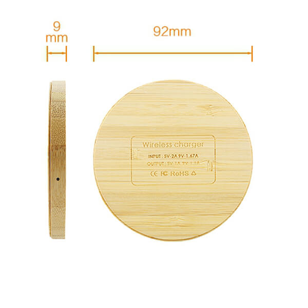 WB01 Bamboo Wireless Charger - Feiliz