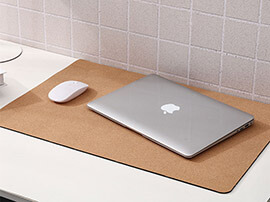 Cork desktop mats