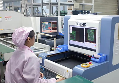FEILIZ AOI inspection station