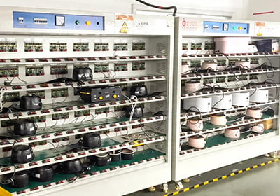 FEILIZ aging and functional test area