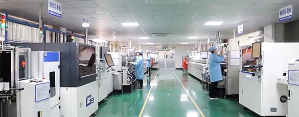 FEILIZ SMT production line -- 5 automated lines running at capacity