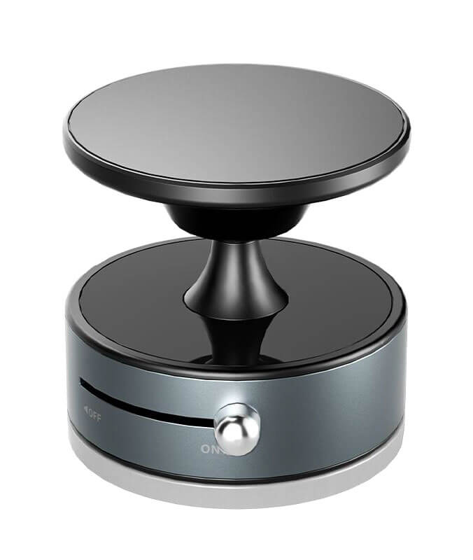A1 vacuum magnetic rotating phone stand N52 strong magnet adjustable angle for car and office desk